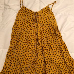 Rose print summer dress.